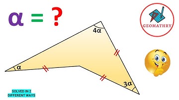 Silent Explanation: How to Find the Missing Angle in the Quadrilateral ? | 2 Methods