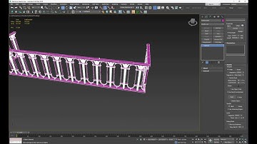 3D Max Railclone tutorial 1 Modeling french classic balcony rails