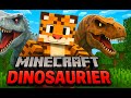 Ich überlebe 100 Tage Minecraft und Baue einen Dinosaurier Park