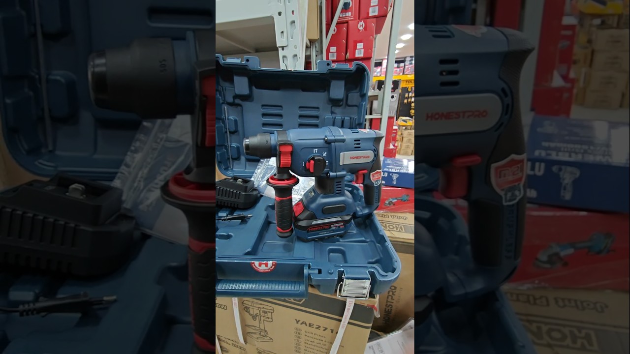 DZBRICO | Marteau Perforateur Brushless a batterie 21V HONESTPRO