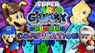 Super Mario Galaxy Plush Unboxing Compilation | Bee Mario, Rosalina, Luma & MORE!