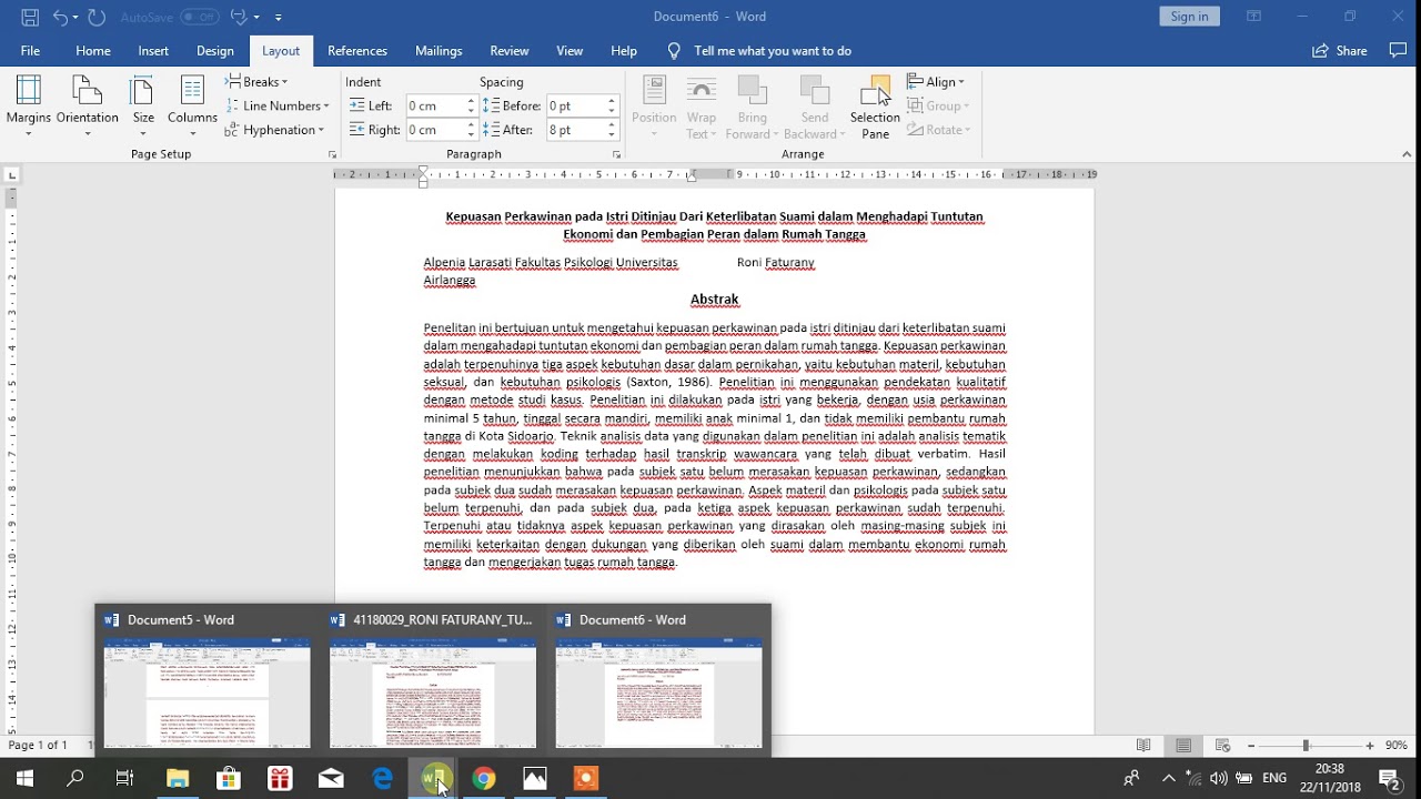 tutorial membuat format kolom jurnal terbaru 