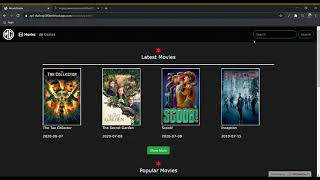 Movie Finder Web Development Project