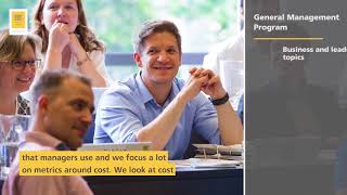 IEDC General Management Program (GMP)