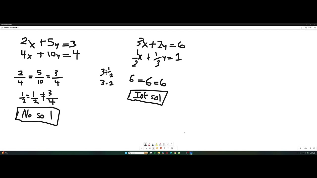 SAT Systems of Linear Equations (Number of Solutions)