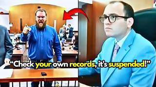 Clerk Claimed His License Was VALID... But Their OWN Records Proved Him WRONG!