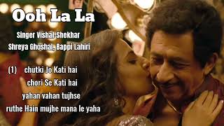 Ooh La La,SingerVishal-Shekhar, Shreya Ghoshal, Bappi Lahiri##song  Lofi songs
