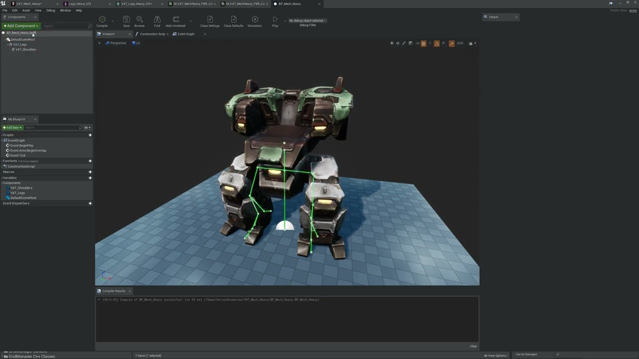 VAMP - Vertex Animation Texture (VAT) Plugin for Unreal Engine