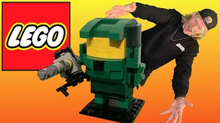 Benj Builds A Master Chief Brickheadz