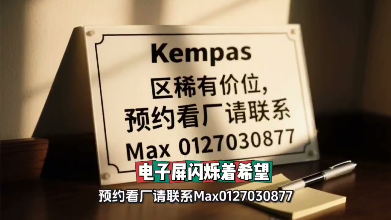 Kempas Utama Factory Semi D For Rent RM9500 Pls Contact Max 0127030877 Land Size 7200sqft 