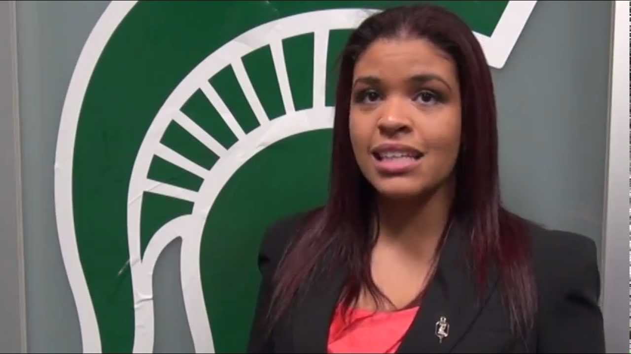 Michigan State's Ilycia Shaw: Midwest region student employee of the year