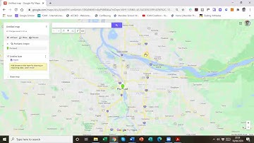 How to create a walking route using Google My Maps and export as a kml file
