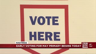 Early voting begins for Nebraska’s May primary elections