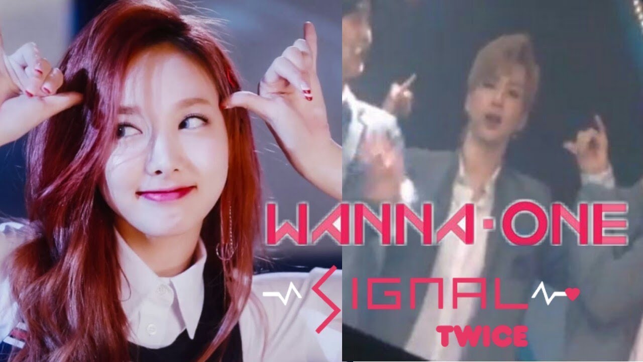 WANNA ONE show love to TWICE