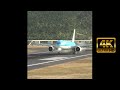 Boeing 777er klm amazing landing at st maarten princess juliana airport 4k