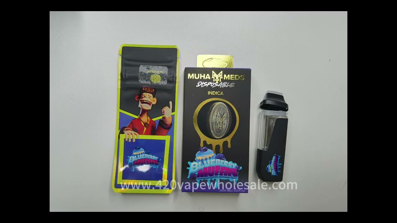 Empty Muha meds Disposable