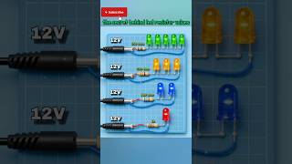 the secret behind led resistor values🔥