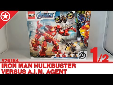 LEGO Marvel Avengers Iron Man Hulkbuster Versus A.I.M. Agent Set