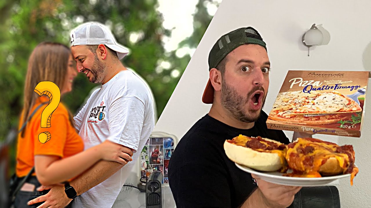JU PREZANTOJ ME TE DASHUREN TIME♥️ , 24 ORË VETEM PRODUKTE ME PIZZA CHALLENGE | ARIZONRR