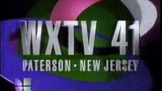 WXTV 1993 Univision Channel 41 Station IDs