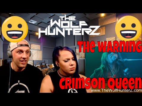 First Time Hearing Crimson Queen - The Warning - Live At Lunario Cdmx | The Wolf Hunterz Reactions