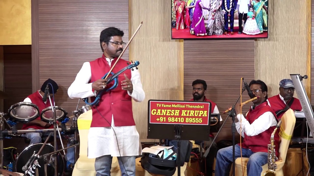 PANI VIZHUM MALAR VIOLIN INSTRUMENTAL by RAVI in GANESH KIRUPA Best