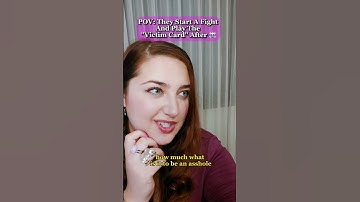 Thumbnail of When They Play The "Victim Card" 😒