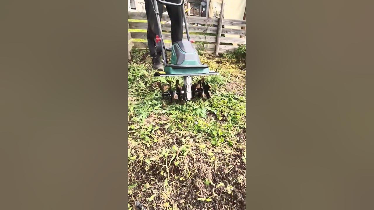 lame inversée lidl bineuse électrique parkside pgk 1400 B2 gartenkultivator  garden cultivator - YouTube