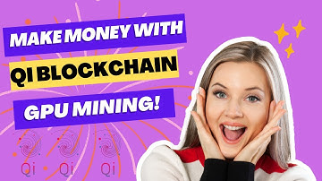 How To Make Money Online: GPU Mining Qi Blockchain! #crypto #blockchain