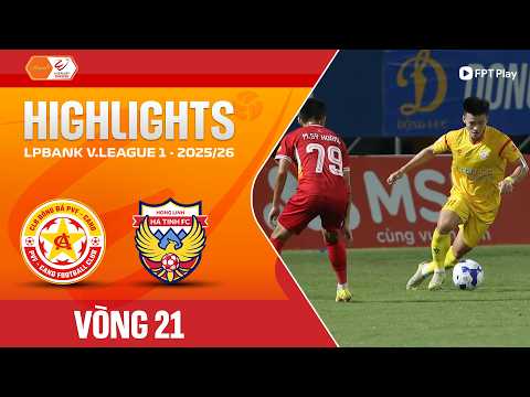 HIGHLIGHTS: PVF-CAND - HỒNG LĨNH HÀ TĨNH | THẾ TRẬN GIẰNG CO, BẤT PHÂN THẮNG BẠI — football highlights