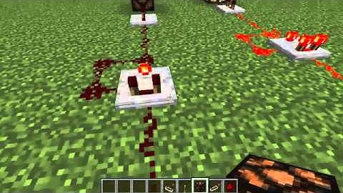 How to make flickering lights - Minecraft redstone EASY (CrAzYJESUS)