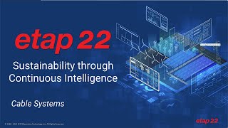 Optimizing cable size for phase & ground conductors in ETAP 22