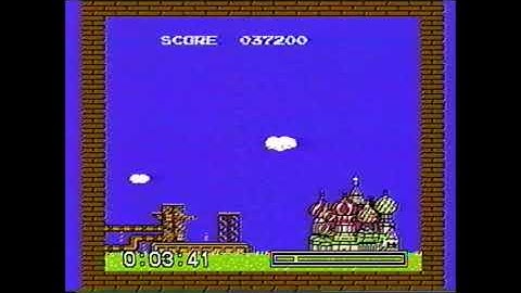 NES Tetris- Tetris on Level 29