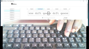The QWERTY keyboard intro for typing beginners (Practice)