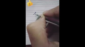 Small i in cursive writing for beginners #cursivewriting #handwriting #creativeskills #art