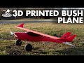 Light Weight 3D Printed Bush Plane!