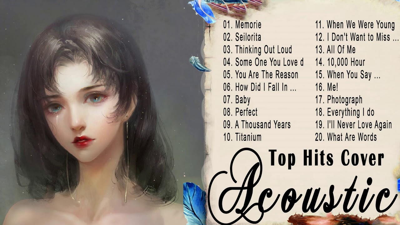 The best acoustic music Greatest Hits Ballad Acoustic Guitar Cover Of