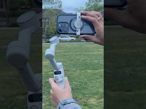 DJI Osmo 7 Features Magnetic Phone Holder Installation Smartphone Gimbal Setup