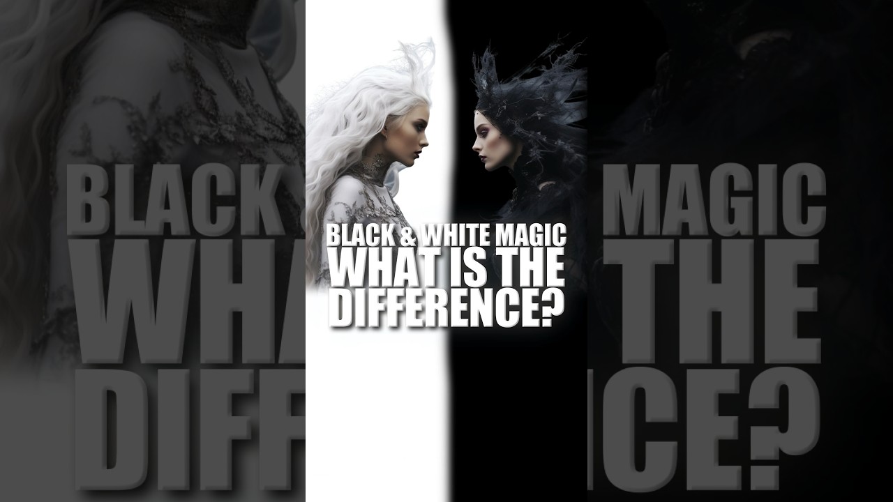 𝐁𝐋𝐀𝐂𝐊 𝐕𝐒 𝐖𝐇𝐈𝐓𝐄 𝐌𝐀𝐆𝐈𝐂 - 𝐖𝐇𝐀𝐓’𝐒 𝐓𝐇𝐄 𝐃𝐈𝐅𝐅𝐄𝐑𝐄𝐍𝐂𝐄? 🤔