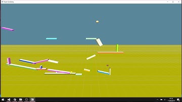 Rube Goldberg in C++ using Bullet Physics