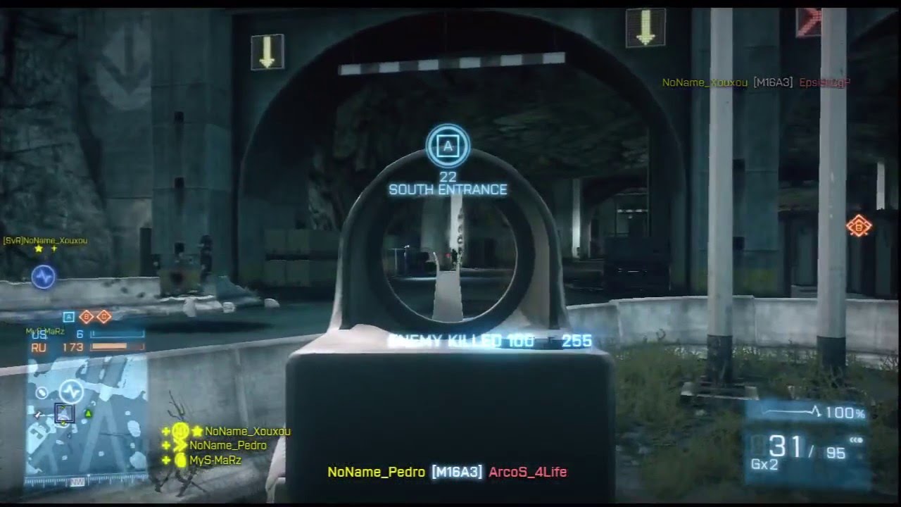 Battlefield 3 l Fragmovie eSport #1 l NoName_Pedro