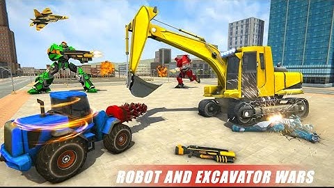 Mech Robot Transforming Game Android Gameplay Video #1