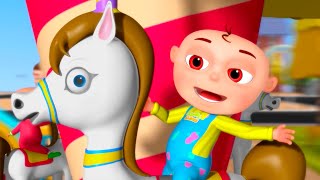 five little babies riding a horse and more nursery rhymes kids songs zool babies fun songs