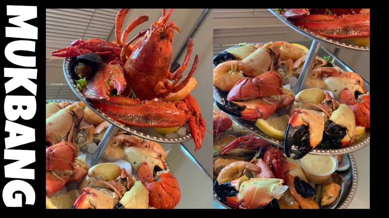 SEAFOOD TOWER /FLORIDA STONE CRAB MUKBANG YouTube