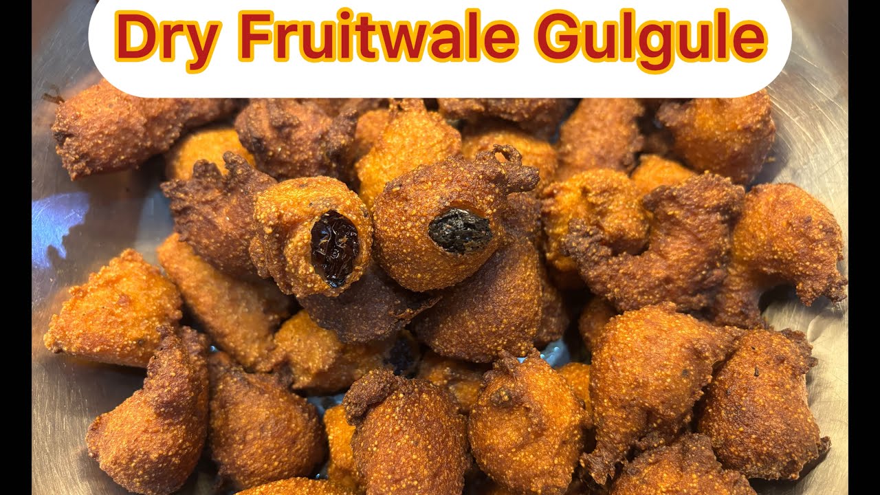 Dry Fruit Wale Gulgule 