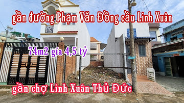 Bán Đất Thủ Đức (707) Xây Tự Do Khu Dân Cư Hiện Hữu, Gần Phạm Văn Đồng, Hoàng Hải BĐS