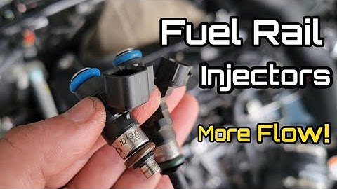 Evo X AMS Fuel Rail and 1300cc Injector upgrade