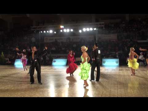 VARADINUM DANCE FESTIVAL 2010 - IDSF INTERNATIONAL OPEN LATIN - SAMBA - ROUND 2