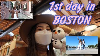 1st day in Boston/1ый день в Бостоне