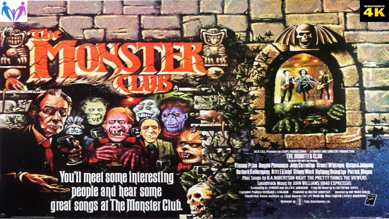 The Monster Club 1981 {With Subtitles} Hollywood Superhit Musical Horror  Movie Remastered In 4K - YouTube